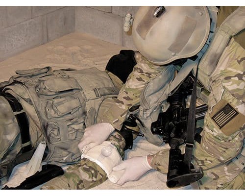 Эластичный марлевый бинт с клапаном давления (3 метра, 4 слоя) Olaes Modular Bandage Tactical Medical Solutions Эластичный марлевый бинт с клапаном давления (3 метра, 4 слоя) Olaes Modular Bandage Tactical Medical Solutions