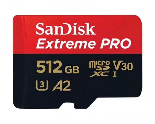 Карта памяти 512Gb SanDisk Extreme Pro microSDXC Class 10 UHS-I U3 V30 A2 Карта памяти 512Gb SanDisk Extreme Pro microSDXC Class 10 UHS-I U3 V30 A2