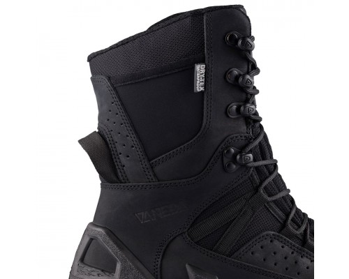 Тактические ботинки Vaneda Tactical 1191 Pro Mid On Duty Black Nubuck Boot высокие черные Тактические ботинки Vaneda Tactical 1191 Pro Mid On Duty Black Nubuck Boot высокие черные