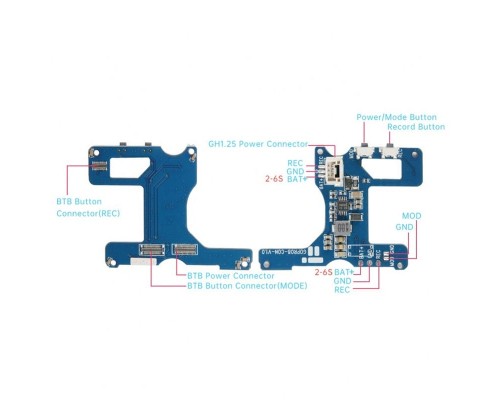 TPU кейс с/без платы BEC для Naked-камеры (GoPro HERO8) (iFlight) TPU кейс с/без платы BEC для Naked-камеры (GoPro HERO8) (iFlight)