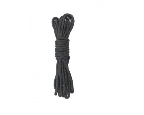 Шнурки из паракорда 180 см Black Шнурки из паракорда 180 см Black