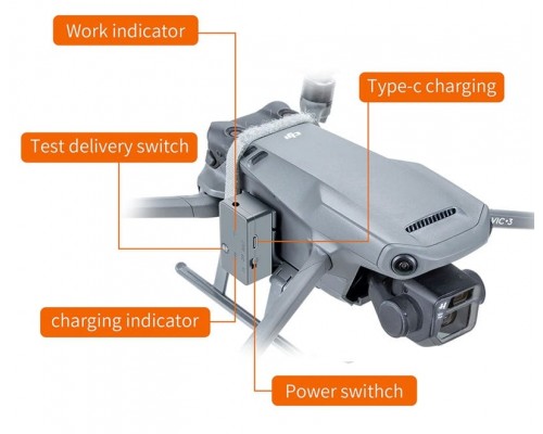 Система сброса груза DJI Mavic 3 (YX) Система сброса груза DJI Mavic 3 (YX)