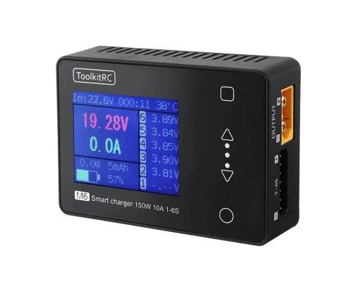 Многофункциональное зарядное устройство ToolkitRC M6 V2 Многофункциональное зарядное устройство ToolkitRC M6 V2