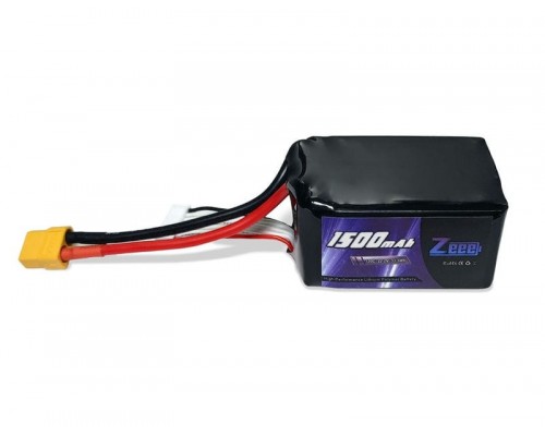 Аккумулятор Zeee 1500мАч 6S 120C LiPo (XT60)