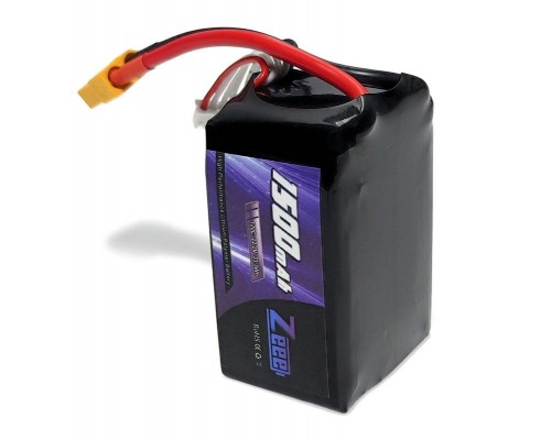 Аккумулятор Zeee 1500мАч 6S 120C LiPo (XT60)