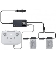 Автомобильное зарядное устройство DJI Mavic Air 2 / Air 2S (С дисплеем) (YX)