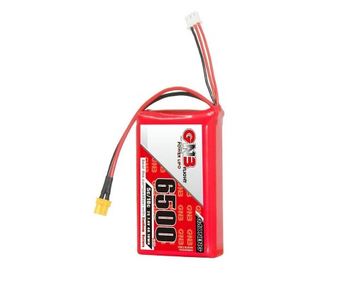 Аккумулятор GNB 6500мАч 2S 5C LiPo для Radiomaster Boxer (XT30)