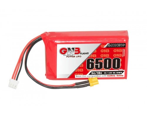Аккумулятор GNB 6500мАч 2S 5C LiPo для Radiomaster Boxer (XT30)
