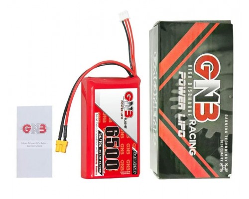 Аккумулятор GNB 6500мАч 2S 5C LiPo для Radiomaster Boxer (XT30)