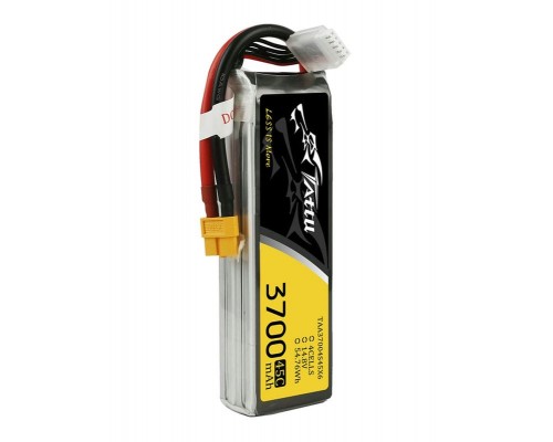 Аккумулятор Tattu 3700мАч 4S 45C LiPo (XT60) Аккумулятор Tattu 3700мАч 4S 45C LiPo (XT60)