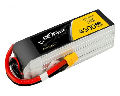 Аккумулятор Tattu 4500мАч 6S 25C LiPo (XT60) Аккумулятор Tattu 4500мАч 6S 25C LiPo (XT60)