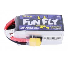 Аккумулятор Tattu FunFly 1550мАч 4S 100C LiPo (XT60)