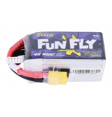 Аккумулятор Tattu FunFly 1550мАч 4S 100C LiPo (XT60)