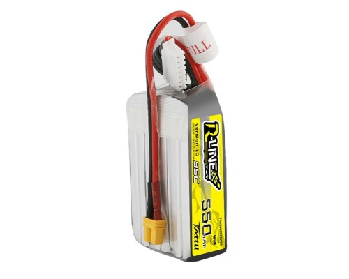 Аккумулятор Tattu R-Line 550мАч 6S 95C LiPo (XT30) Аккумулятор Tattu R-Line 550мАч 6S 95C LiPo (XT30)