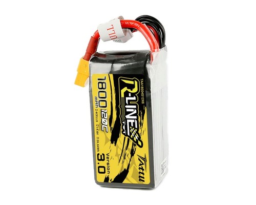 Аккумулятор Tattu R-Line V3.0 1800мАч 4S 120C LiPo (XT60) Аккумулятор Tattu R-Line V3.0 1800мАч 4S 120C LiPo (XT60)