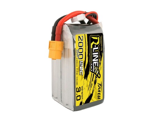 Аккумулятор Tattu R-Line V3.0 2000мАч 4S 120C LiPo (XT60) Аккумулятор Tattu R-Line V3.0 2000мАч 4S 120C LiPo (XT60)