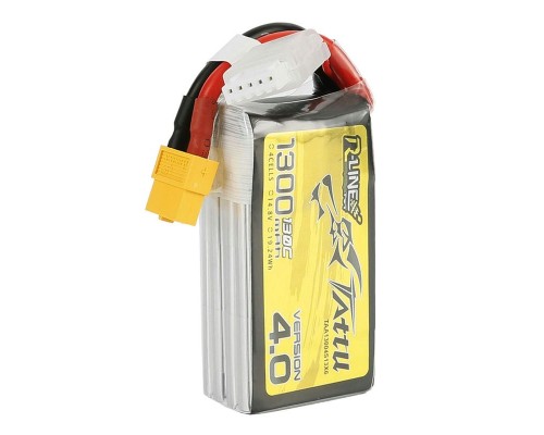 Аккумулятор Tattu R-Line V4.0 1300мАч 4S 130C LiPo (XT60) Аккумулятор Tattu R-Line V4.0 1300мАч 4S 130C LiPo (XT60)