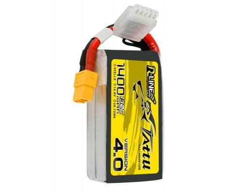 Аккумулятор Tattu R-Line V4.0 1400мАч 4S 130C LiPo (XT60) Аккумулятор Tattu R-Line V4.0 1400мАч 4S 130C LiPo (XT60)