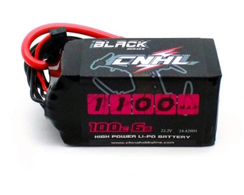 Аккумулятор CNHL Black Series 1100mAh 6S 100C LiPo (XT60) Аккумулятор CNHL Black Series 1100mAh 6S 100C LiPo (XT60)