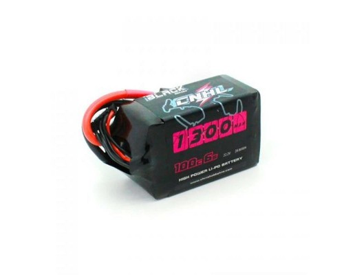 Аккумулятор CNHL Black Series 1300mAh 6S 100C LiPo (XT60) Аккумулятор CNHL Black Series 1300mAh 6S 100C LiPo (XT60)