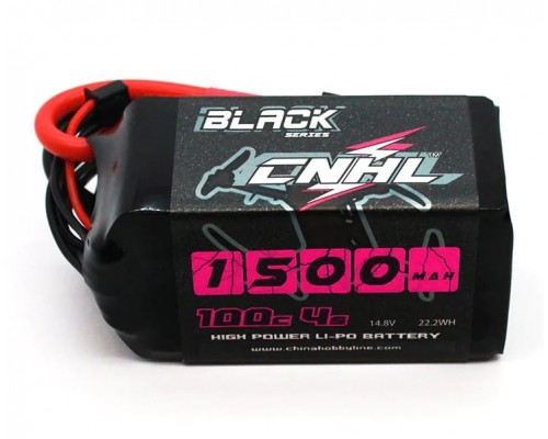 Аккумулятор CNHL Black Series 1500мАч 4S 100C LiPo (XT60)