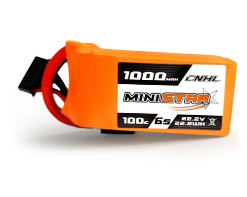 Аккумулятор CNHL Ministar 1000мАч 6S 100C LiPo (XT60) Аккумулятор CNHL Ministar 1000мАч 6S 100C LiPo (XT60)