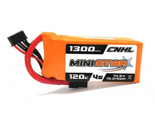 Аккумулятор CNHL Ministar 1300мАч 4S 120C LiPo (XT60) Аккумулятор CNHL Ministar 1300мАч 4S 120C LiPo (XT60)