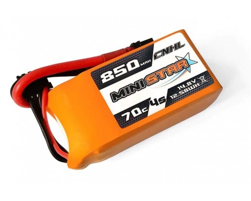 Аккумулятор CNHL Ministar 850мАч 4S 70C LiPo (XT30) Аккумулятор CNHL Ministar 850мАч 4S 70C LiPo (XT30)