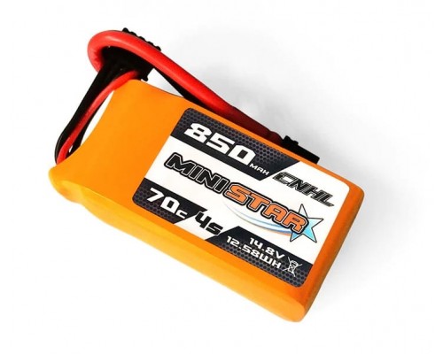 Аккумулятор CNHL Ministar 850мАч 4S 70C LiPo (XT30) Аккумулятор CNHL Ministar 850мАч 4S 70C LiPo (XT30)