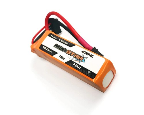 Аккумулятор CNHL Ministar 450мАч 4S 70C LiPo (XT30) Аккумулятор CNHL Ministar 450мАч 4S 70C LiPo (XT30)