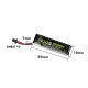 Аккумуляторы Flywoo Explorer 450мАч 1S 80C LiHV (GNB27 V2) (4 шт.)