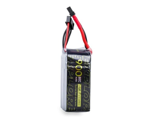 Аккумулятор Flywoo Explorer 900mAh 4S 80C LiHV (XT30) Аккумулятор Flywoo Explorer 900mAh 4S 80C LiHV (XT30)