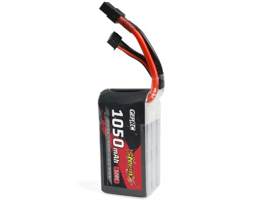 Аккумулятор GEPRC Storm 1050мАч 6S 120C LiPo (XT60) Аккумулятор GEPRC Storm 1050мАч 6S 120C LiPo (XT60)