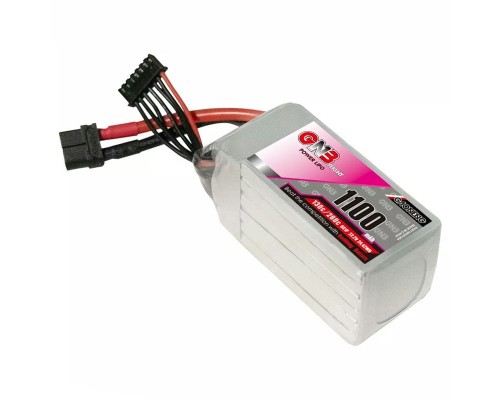 Аккумулятор GNB 1100мАч 6S 130C LiPo (XT60) Аккумулятор GNB 1100мАч 6S 130C LiPo (XT60)