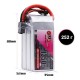 Аккумулятор GNB 1350мАч 6S 130C LiPo (XT60)