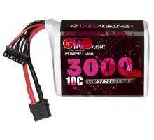 Аккумулятор GNB 3000мАч 6S1P 30A Li-ion (ячейки SONY/Murata 18650 VTC6) (XT60)