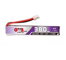 Аккумулятор GNB 380мАч 1S 60C LiHV (PH2.0)