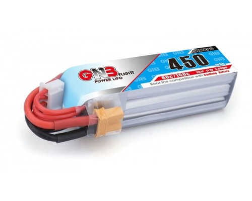 Аккумулятор GNB 450мАч 3S 80C LiPo (XT30) Аккумулятор GNB 450мАч 3S 80C LiPo (XT30)