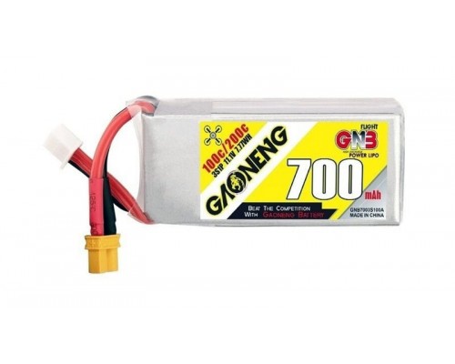 Аккумулятор GNB 700мАч 3S 100C LiPo (XT30) Аккумулятор GNB 700мАч 3S 100C LiPo (XT30)
