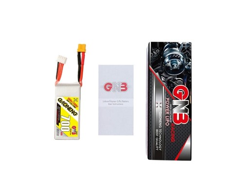 Аккумулятор GNB 700мАч 3S 100C LiPo (XT30) Аккумулятор GNB 700мАч 3S 100C LiPo (XT30)