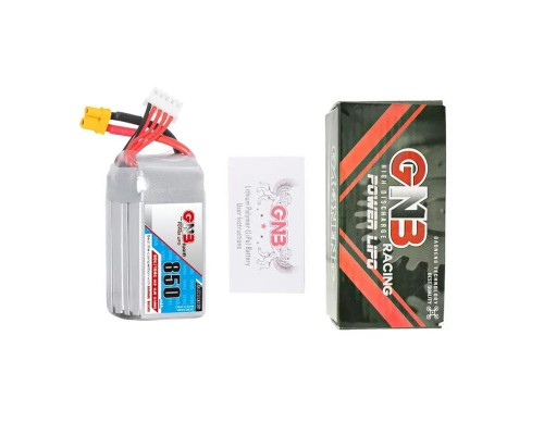 Аккумулятор GNB 850мАч 4S 80C LiPo (XT30) Аккумулятор GNB 850мАч 4S 80C LiPo (XT30)