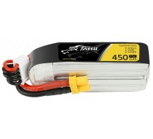Аккумулятор Tattu 450мАч 4S 75C LiPo (Удлинённый) (XT30)