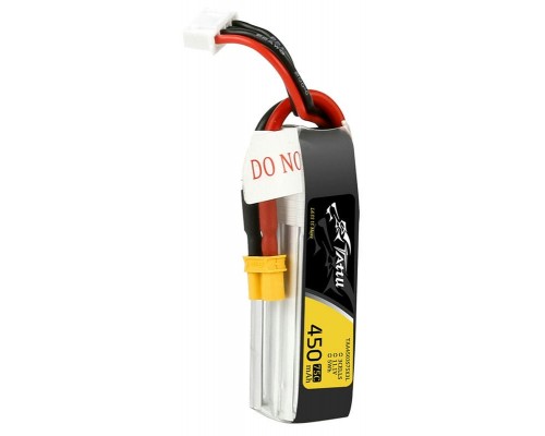 Аккумулятор Tattu 450мАч 3S 75C LiPo (Удлинённый) (XT30) Аккумулятор Tattu 450мАч 3S 75C LiPo (Удлинённый) (XT30)