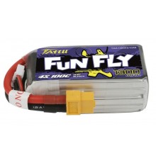 Аккумулятор Tattu FunFly 1300мАч 4S 100C LiPo (XT60)
