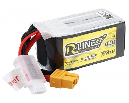 Аккумулятор Tattu R-Line V1.0 850мАч 4S 95C LiPo (XT30) Аккумулятор Tattu R-Line V1.0 850мАч 4S 95C LiPo (XT30)