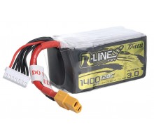Аккумулятор Tattu R-Line V3.0 1400мАч 6S 120C LiPo (XT60)