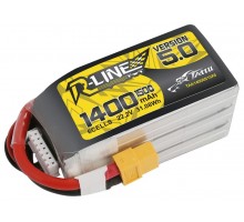Аккумулятор Tattu R-Line V5.0 1400мАч 6S 150C LiPo (XT60)
