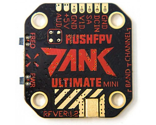 Видеопередатчик RUSHFPV TANK ULTIMATE MINI 5,8 ГГц 800 мВт Видеопередатчик RUSHFPV TANK ULTIMATE MINI 5,8 ГГц 800 мВт