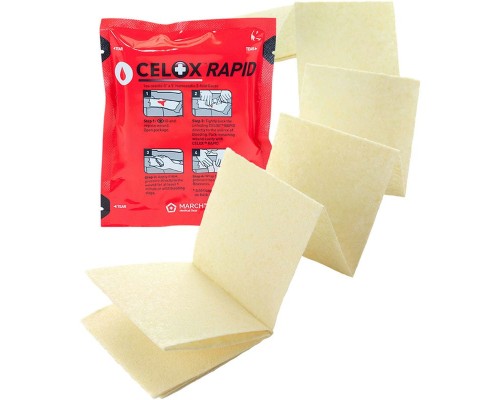 Гемостатический бинт Rapid Red Celox Гемостатический бинт Rapid Red Celox
