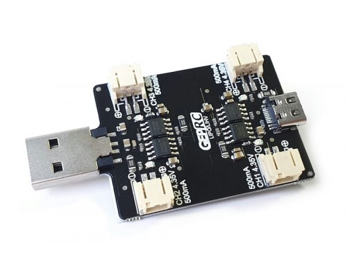 Зарядная плата GEPRC для 1S LiHV аккумуляторов (PH2.0) Зарядная плата GEPRC для 1S LiHV аккумуляторов (PH2.0)